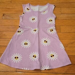 Floral Kids Dress in Purple